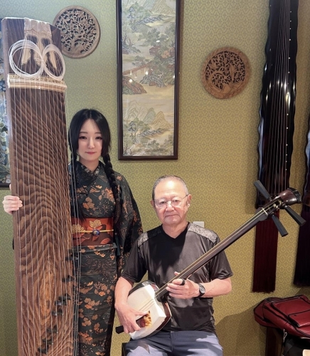箏と津軽三味線による演奏！ 画像